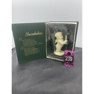 Snowbabies Just One Little Candle Dept 56 Winter Tales Snow Baby